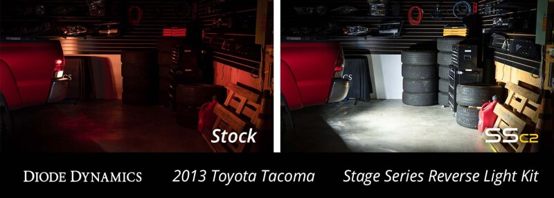 Toyota Tacoma Backup Light - Rear - Diode Dynamics - C1 Pro Stage Series - Red - `05-`15
